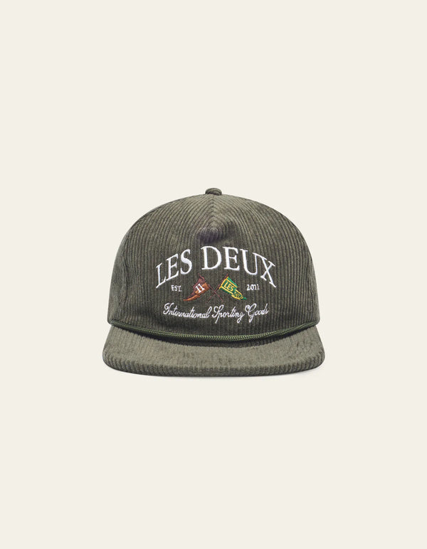 Les Deux Ivy League Corduroy Cap Duffle Bag — Les Deux
