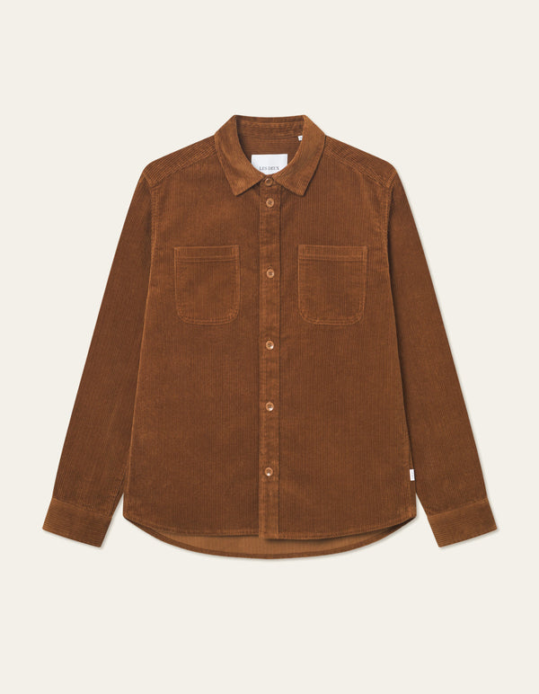 Les Deux Kody Corduroy Overshirt Monk's Robe — Les Deux