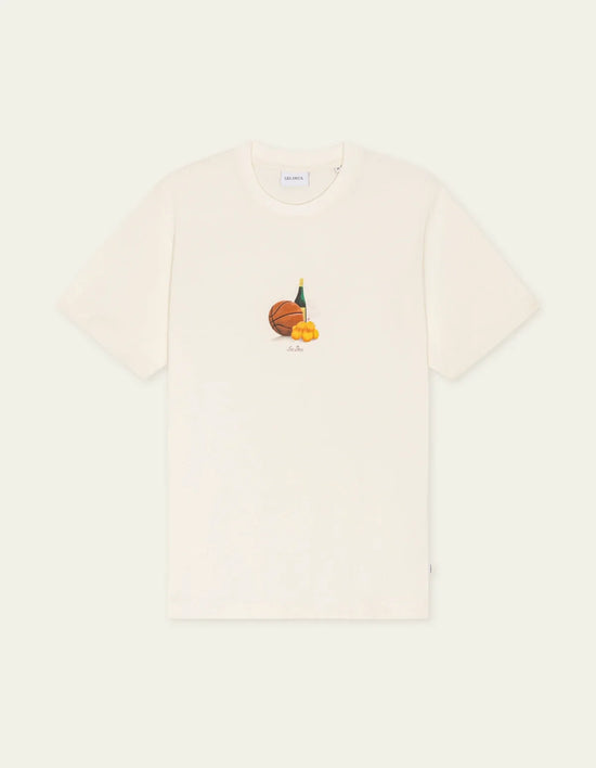 Les Deux Lemons T-Shirt Eggnog White — Les Deux