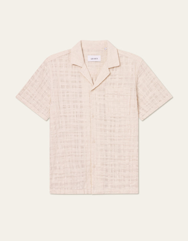 Les Deux Lesley Slub SS Shirt 2.0 Yvory — Les Deux