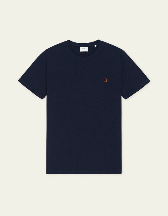 Les Deux Norregaard T-Shirt Dark Navy — Les Deux