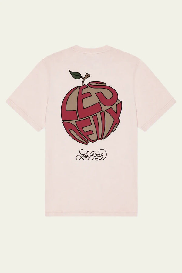 Les Deux ORCHARD S/S TEE Potpourri Pink — Les Deux
