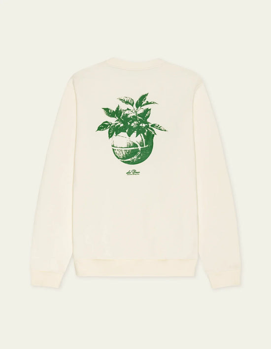 Les Deux Plant Sweatshirt Ivory — Les Deux