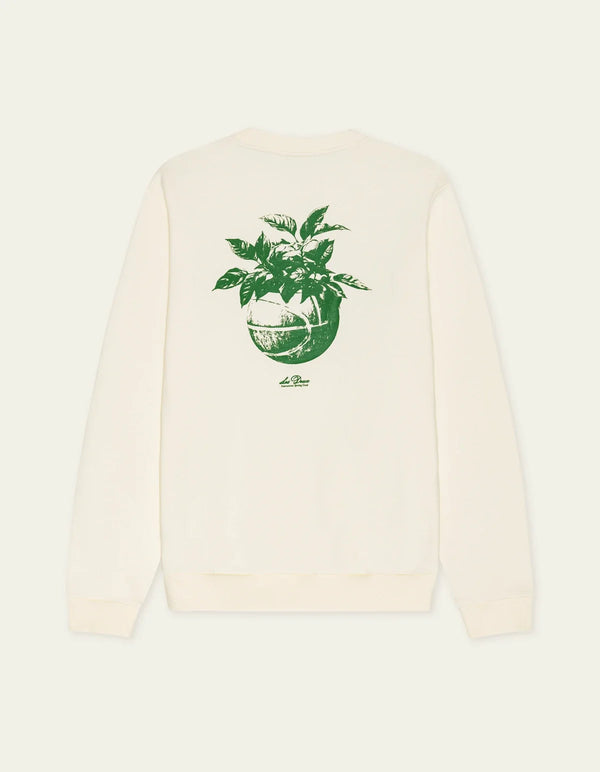 Les Deux Plant Sweatshirt Ivory — Les Deux