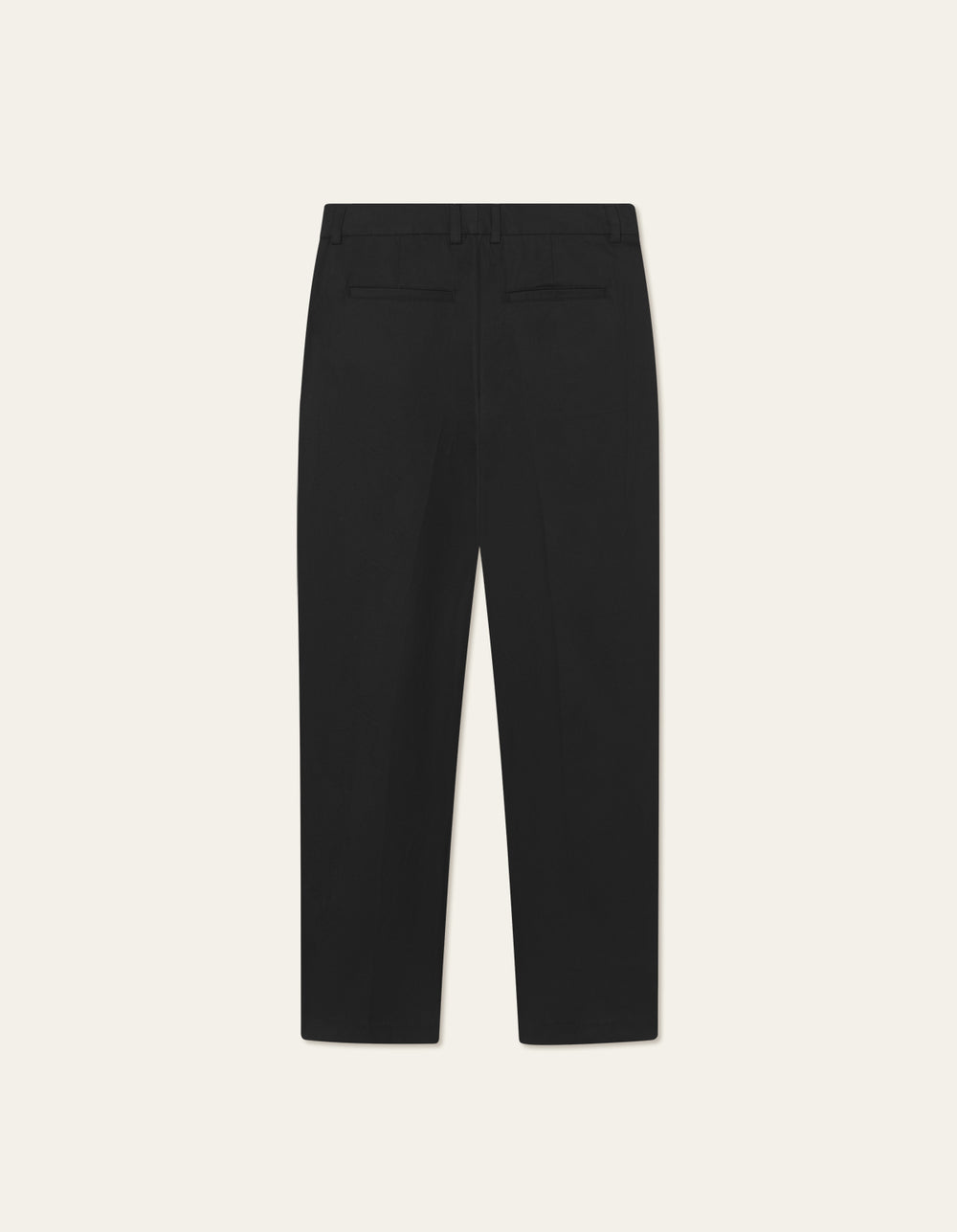 Les Deux Randall Pleated Twill Suit Pants Black