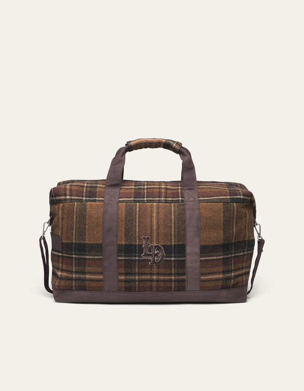 Les Deux Wesam Check Weekend Bag — Les Deux