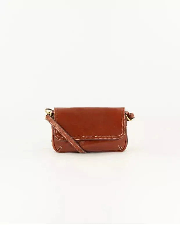 MIMITOU SMALL BAGUETTE BAG Dark Tan