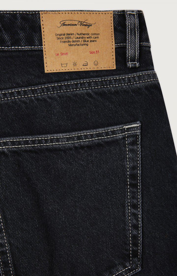 American Vintage JEAN DROIT HOMME YOPDAY BLACK VINTAGE