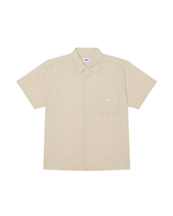 OBEY ALAN WOVEN UNBLEACHED MULTI — Obey