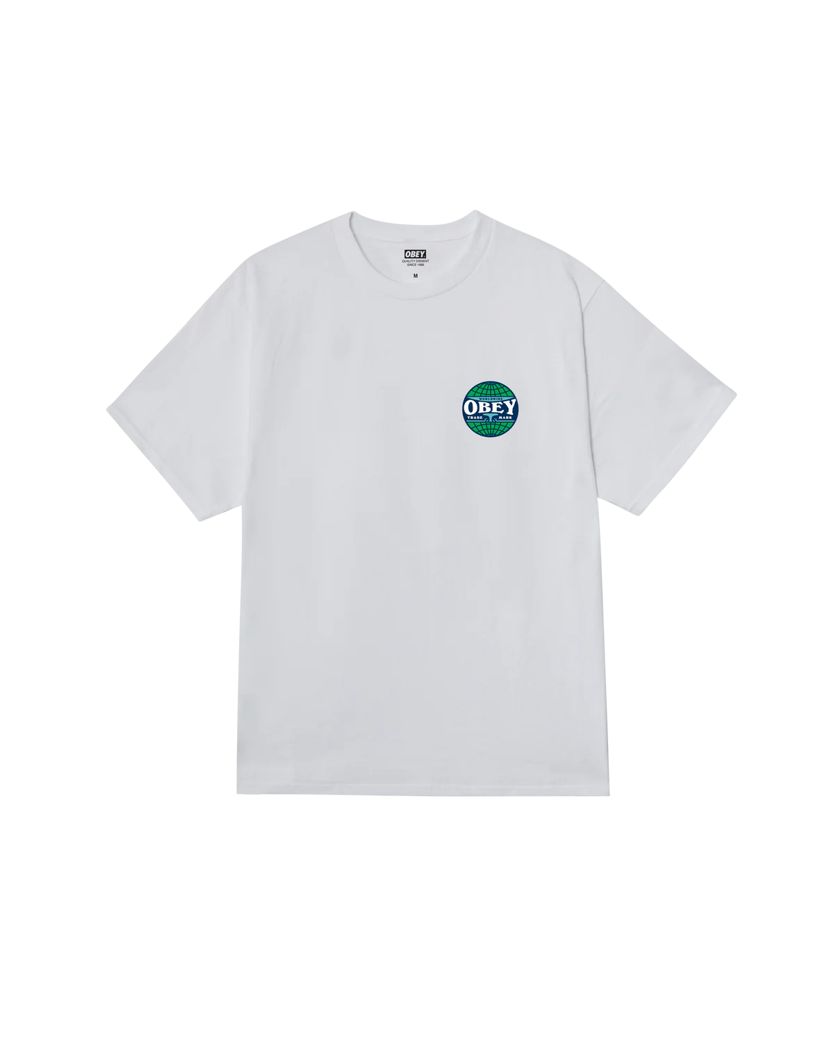 OBEY HEAVY LIFTING S/S TEE White