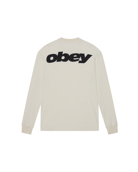 OBEY LEAGUE THERMAL DUSTY CHALK — Obey