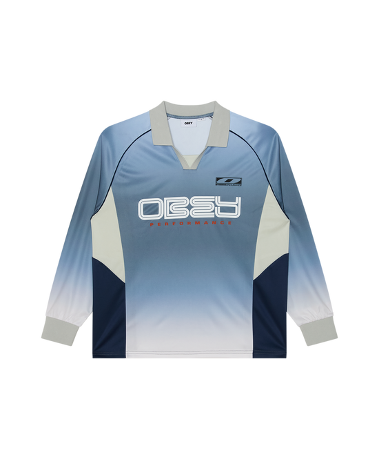 OBEY SPECTRUM ‘89 JERSEY NAVY GRADIENT — Obey