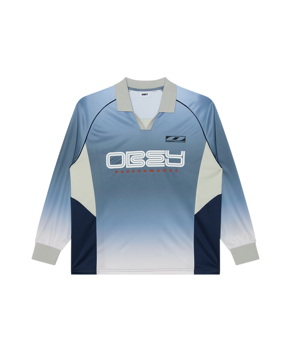 OBEY SPECTRUM ‘89 JERSEY NAVY GRADIENT — Obey