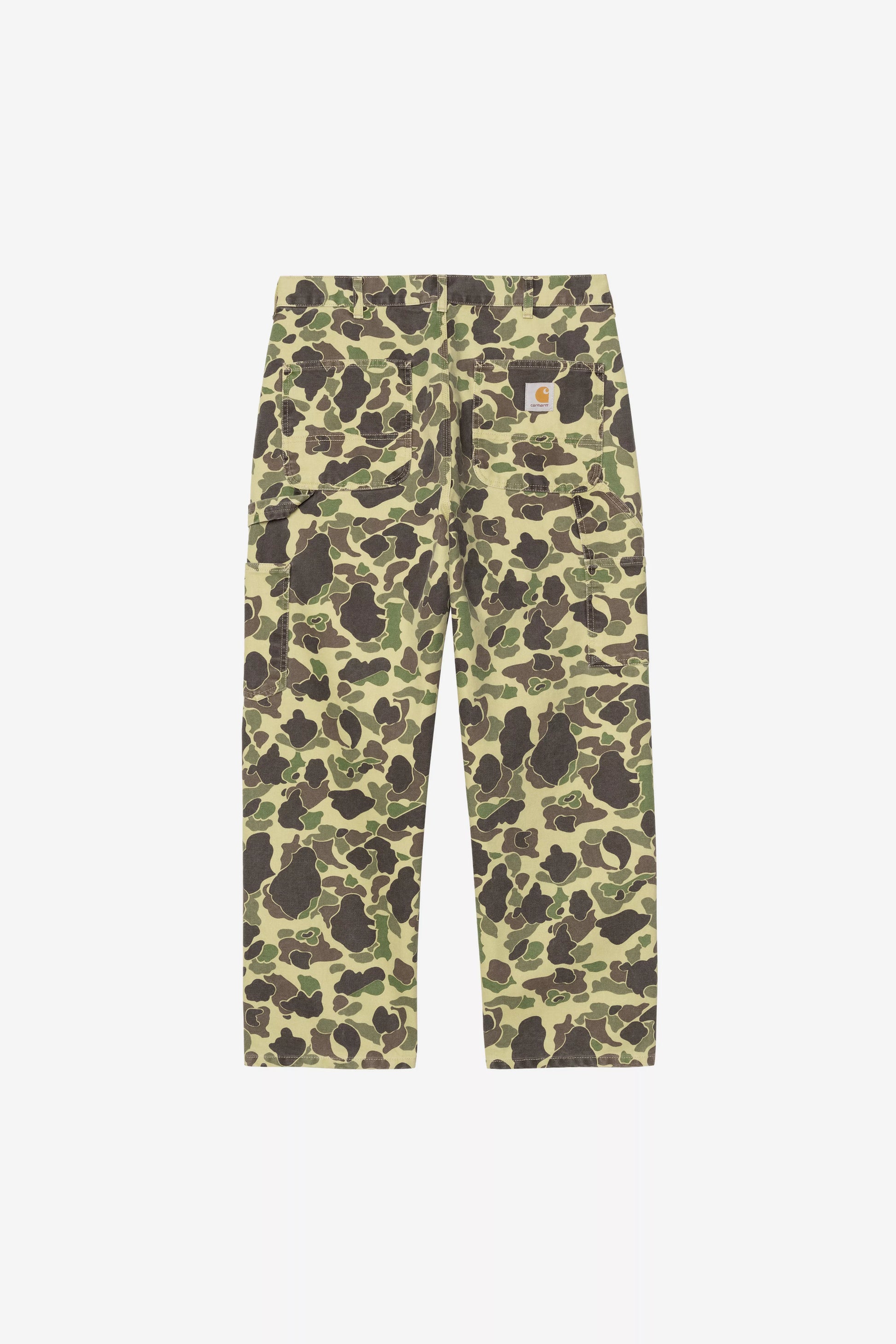Pantalon Carhartt Wip DUCK SINGLE KNEE PANT Camo Duck Green