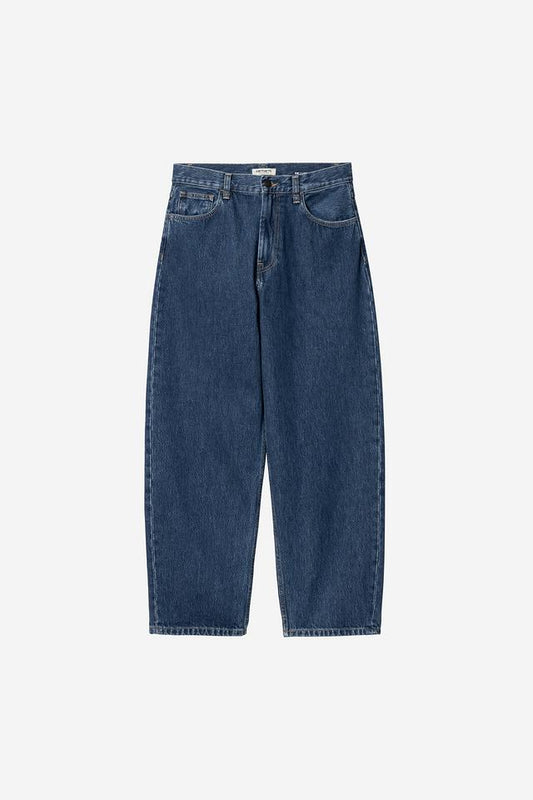 Pantalon Carhartt Wip W BRANDON PANT Blue Stone Washed