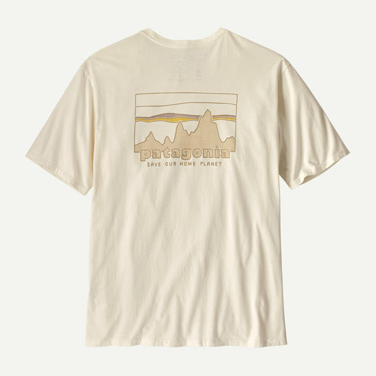 Patagonia 73 Skyline Organic T-Shirt Birch White