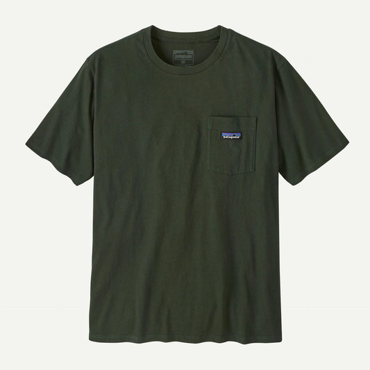 Patagonia Daily Pocket Tee Old Growth Green