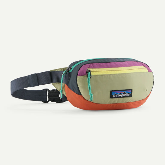 Patagonia TERRAVIA MINI HIP PACK Patchwork Gumtree Green — Patagonia