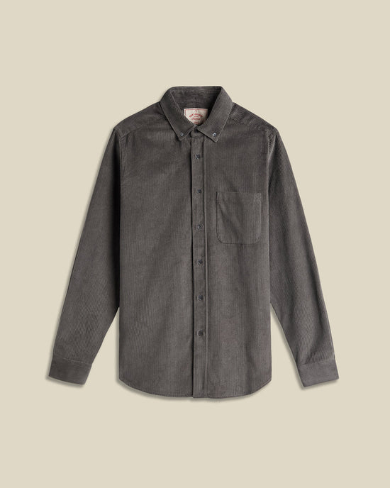Portuguese Flannel LOBO 2.0 L/S SHIRT Grey — Portuguese Flannel