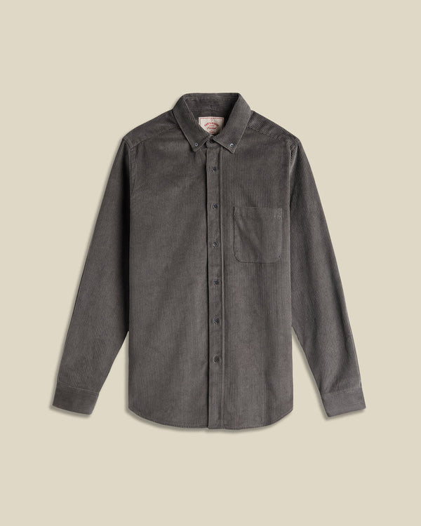 Portuguese Flannel LOBO 2.0 L/S SHIRT Grey — Portuguese Flannel