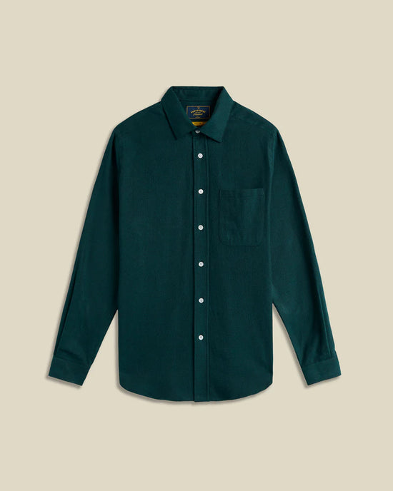 Portuguese Flannel TECA 2.0 L/S SHIRT Green — Portuguese Flannel