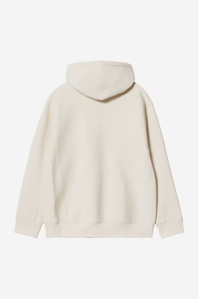 Pull Carhartt Wip HOODED AMERICAN SCRIPT SWEAT Natural