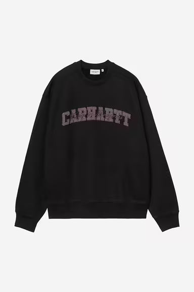 Pull Carhartt Wip BIG SCHOOL SWEAT Black — Carhartt Wip