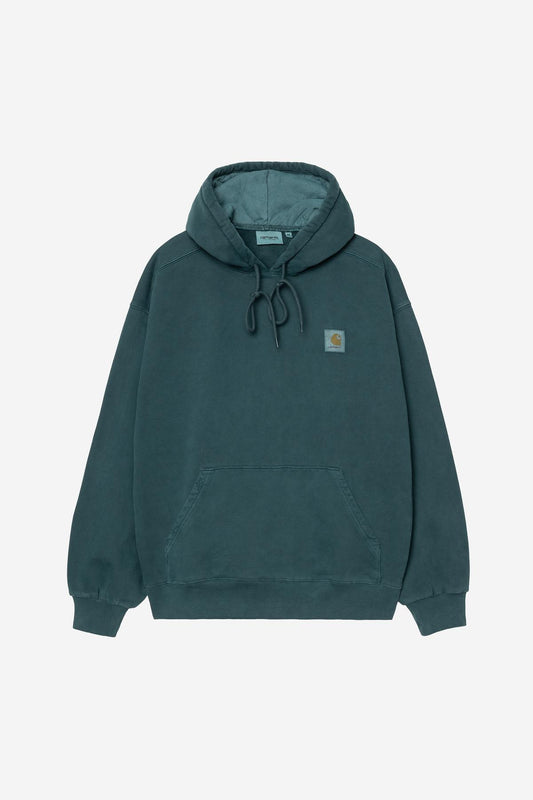 Pull Carhartt Wip HOODED VISTA SWEAT Deep Lagoon