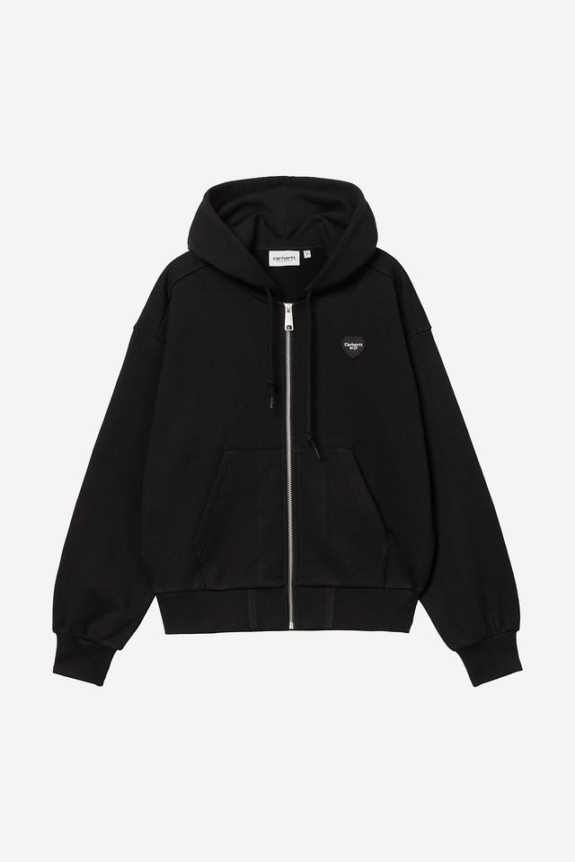 Pull Carhartt Wip W HOODED HEART II JACKET Black