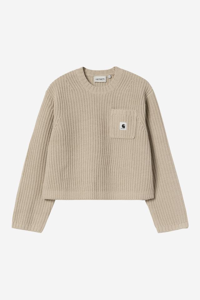 Pull Carhartt Wip W MIRA SWEATER Fleur De Sel