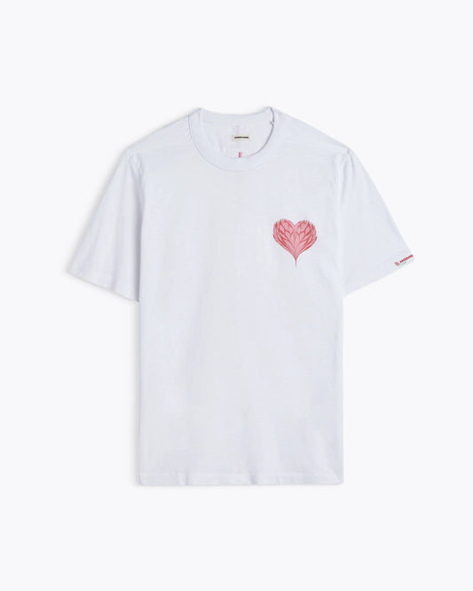 Homecore T Shirt RODGER BLOOM White