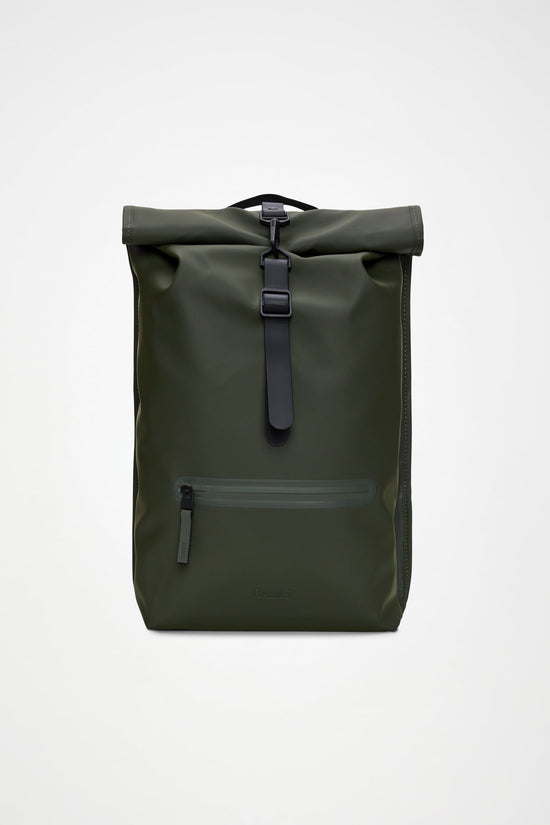 Rains ROLLTOP RUCKSACK Green — Rains