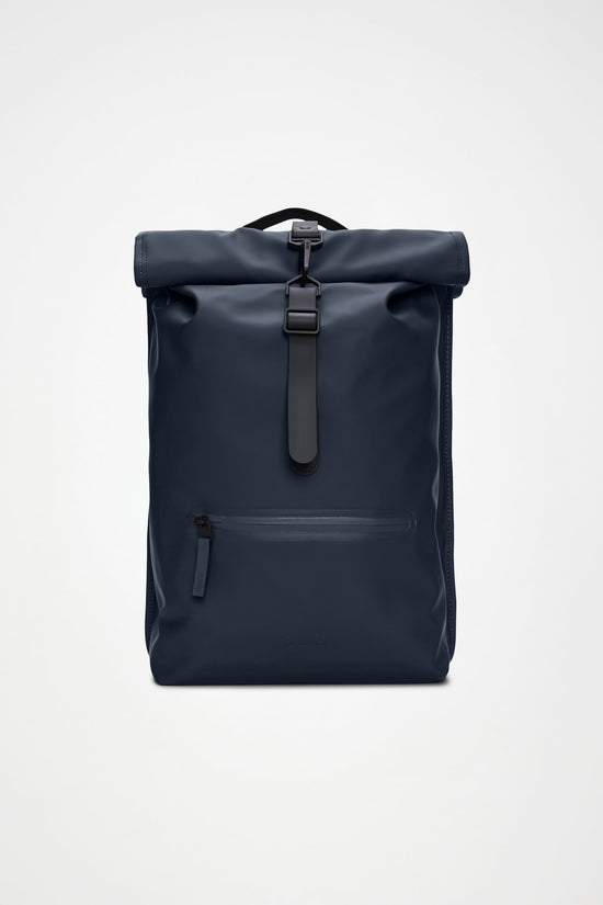 Rains ROLLTOP RUCKSACK Navy — Rains