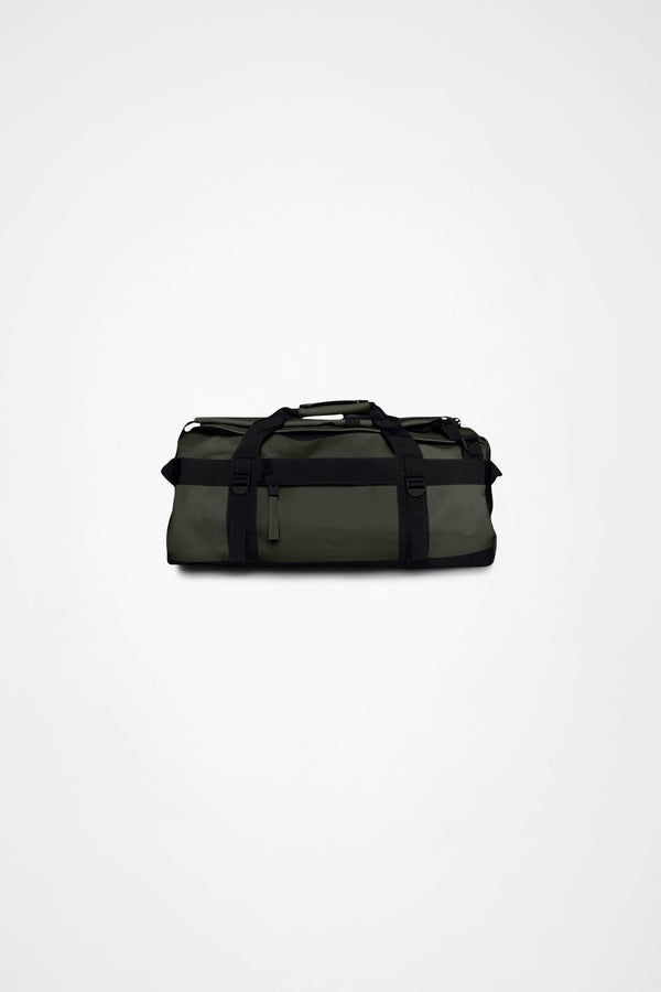 Rains TEXEL DUFFEL BAG SMALL Green — Rains