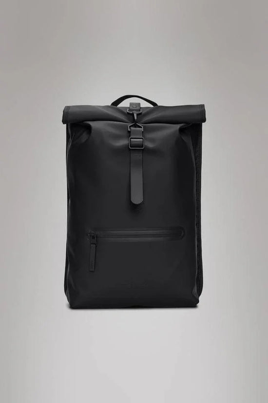 ROLLTOP RUCKSACK Black — Rains