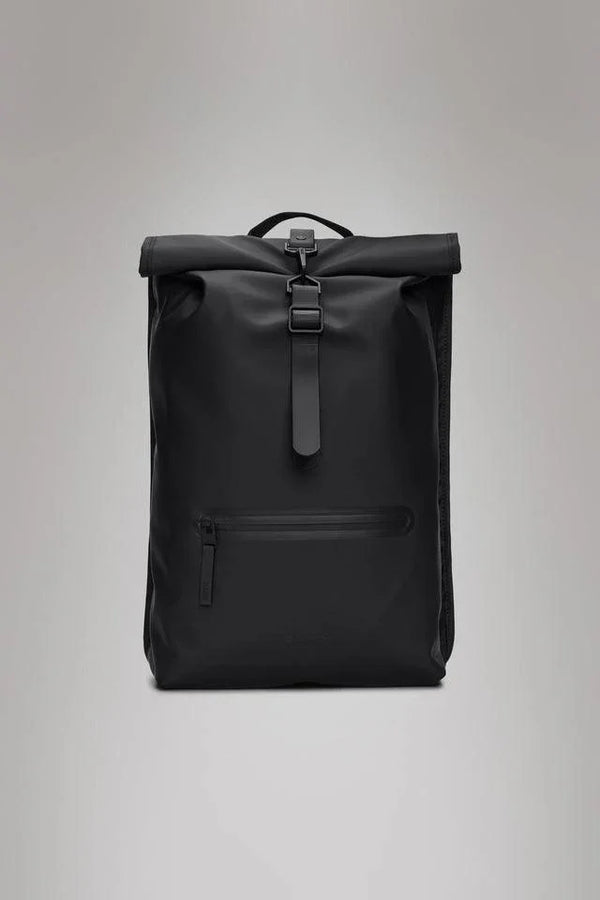 ROLLTOP RUCKSACK Black — Rains