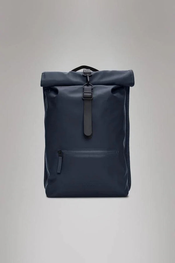 ROLLTOP RUCKSACK Navy — Rains