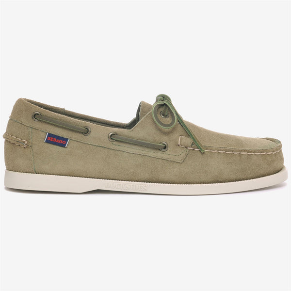 SEBAGO PORTLAND FLESH OUT GREEN MILITARY — Sebago
