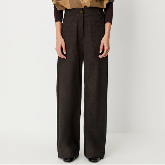 SESSUN MANHAFALL PANTALON NOCCIOBLACK — Sessun