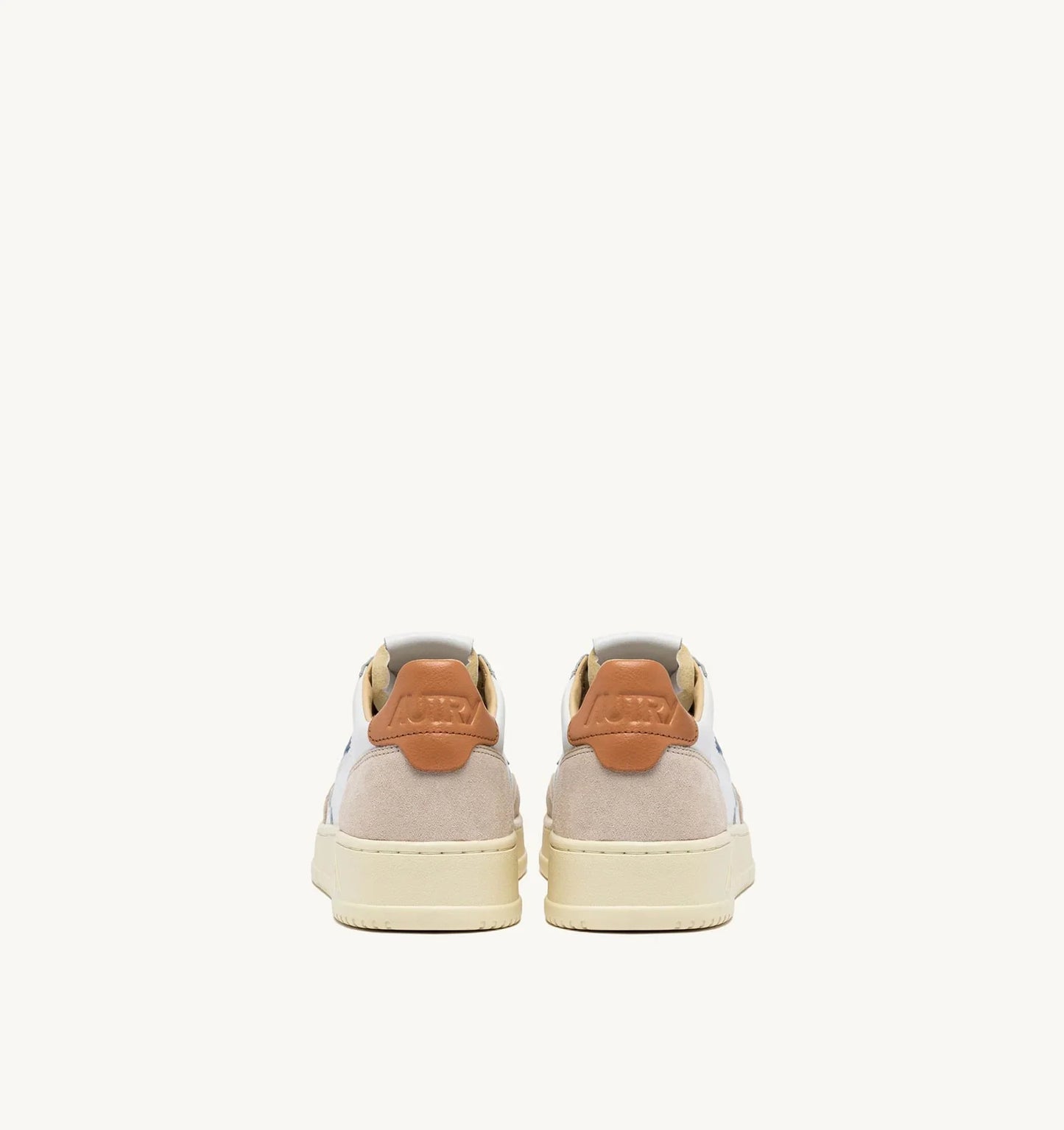 Autry MEDALIST LOW Cuir et Suede Sand