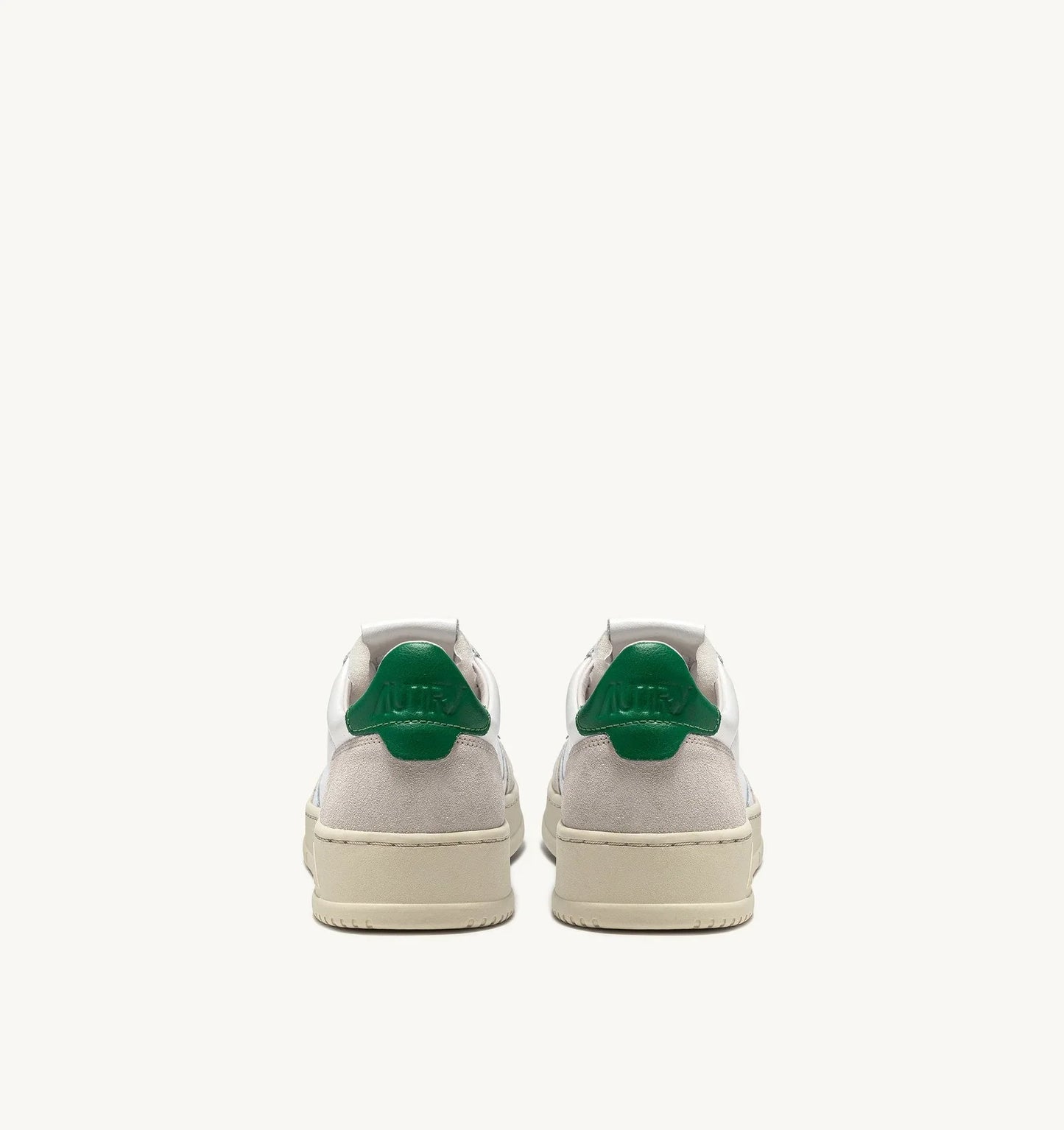 Autry MEDALIST LOW Cuir et Suede Vert