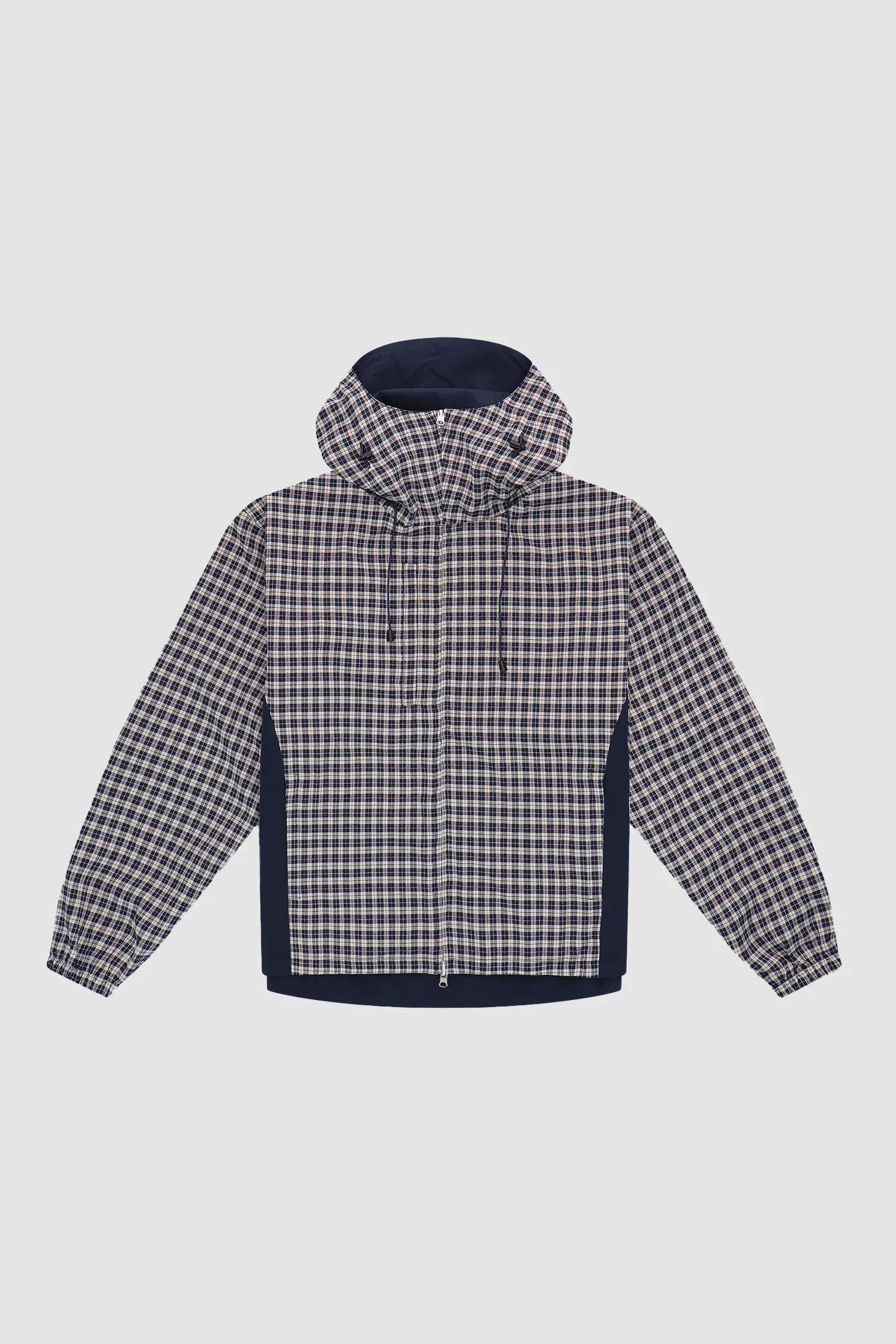 REVERS PLAID TECH JACKET