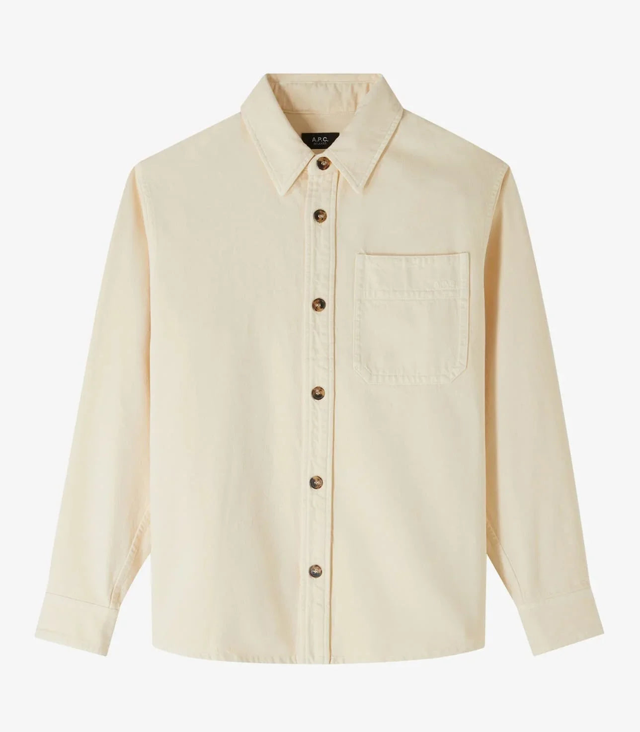 SURCHEMISE BASILE BRODEE POITRINE Blanc