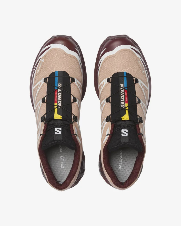 Salomon XT-6 GTX Mahogany Rose Tawny Port top