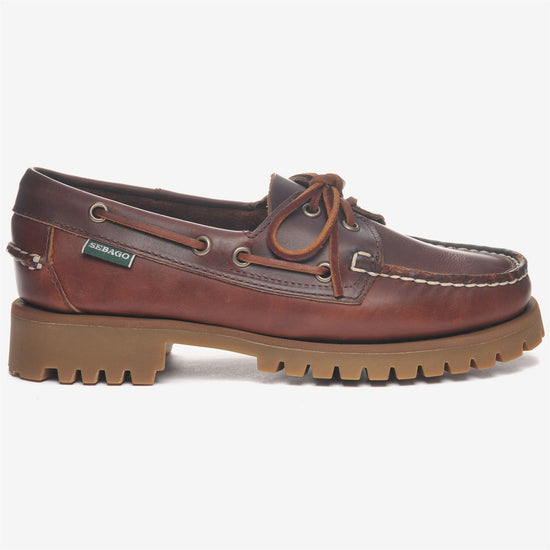 Sebago RANGER WAXY WOMAN BROWN GUM — Sebago