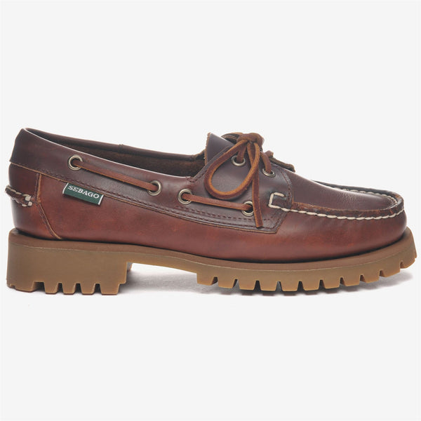 Sebago RANGER WAXY WOMAN BROWN GUM — Sebago