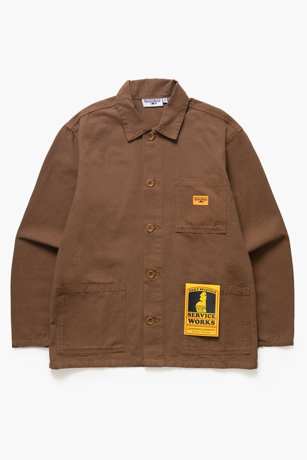 Service Works CHORE SHIRT Bark — Service Works