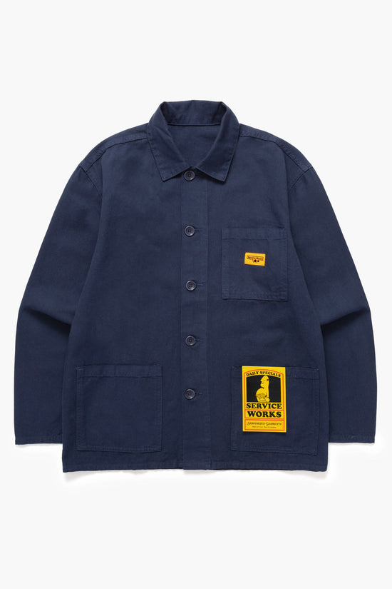 Service Works Classic Chore Shirt Dark Navy — Service Works