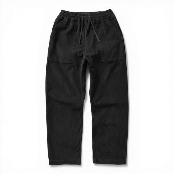 Service Works Corduroy Chef Pants Black — Service Works