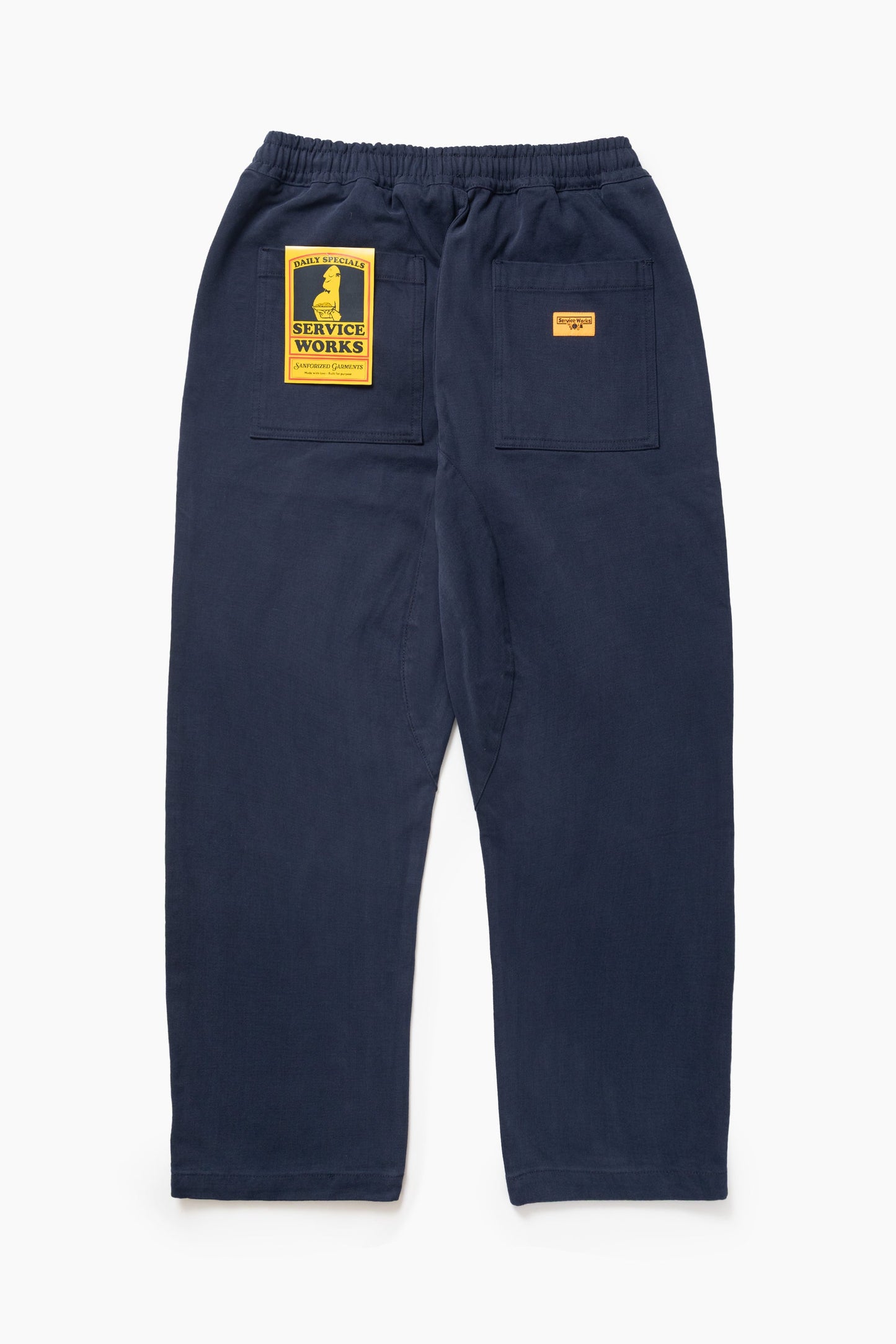 Service Works Moleskin Chef Pants Dark Navy